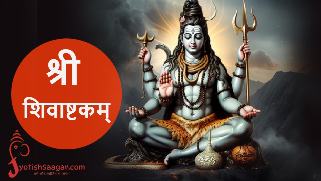 Sri Shivashtakam Lyrics: श्री शिवाष्टकम्