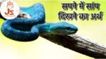 सपने में सांप देखना
