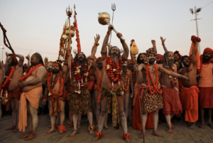 Naga Sadhus Shahi Baraat