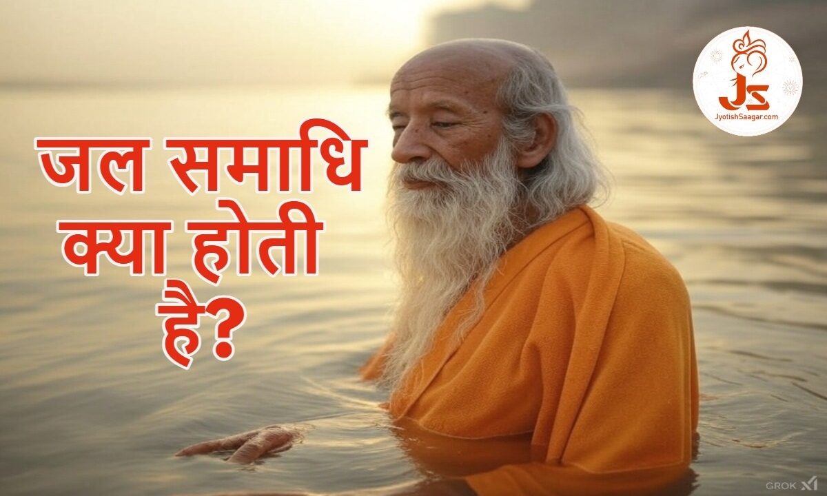 जल समाधि क्या होती है